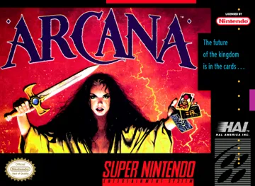 Arcana (USA) box cover front